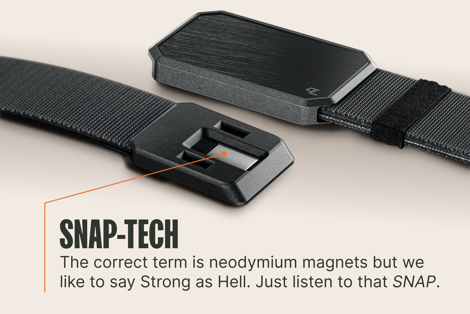 Hero Flag Groove Belt Black/Black