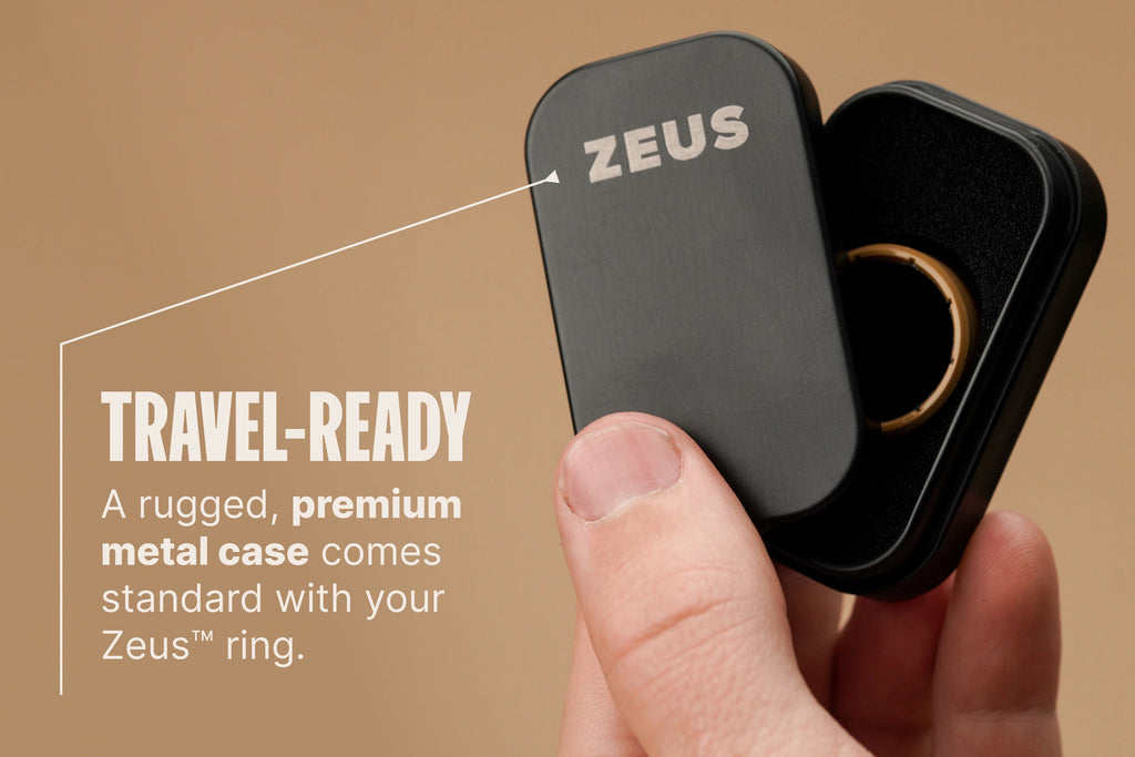 Zeus Edge Navy Ring