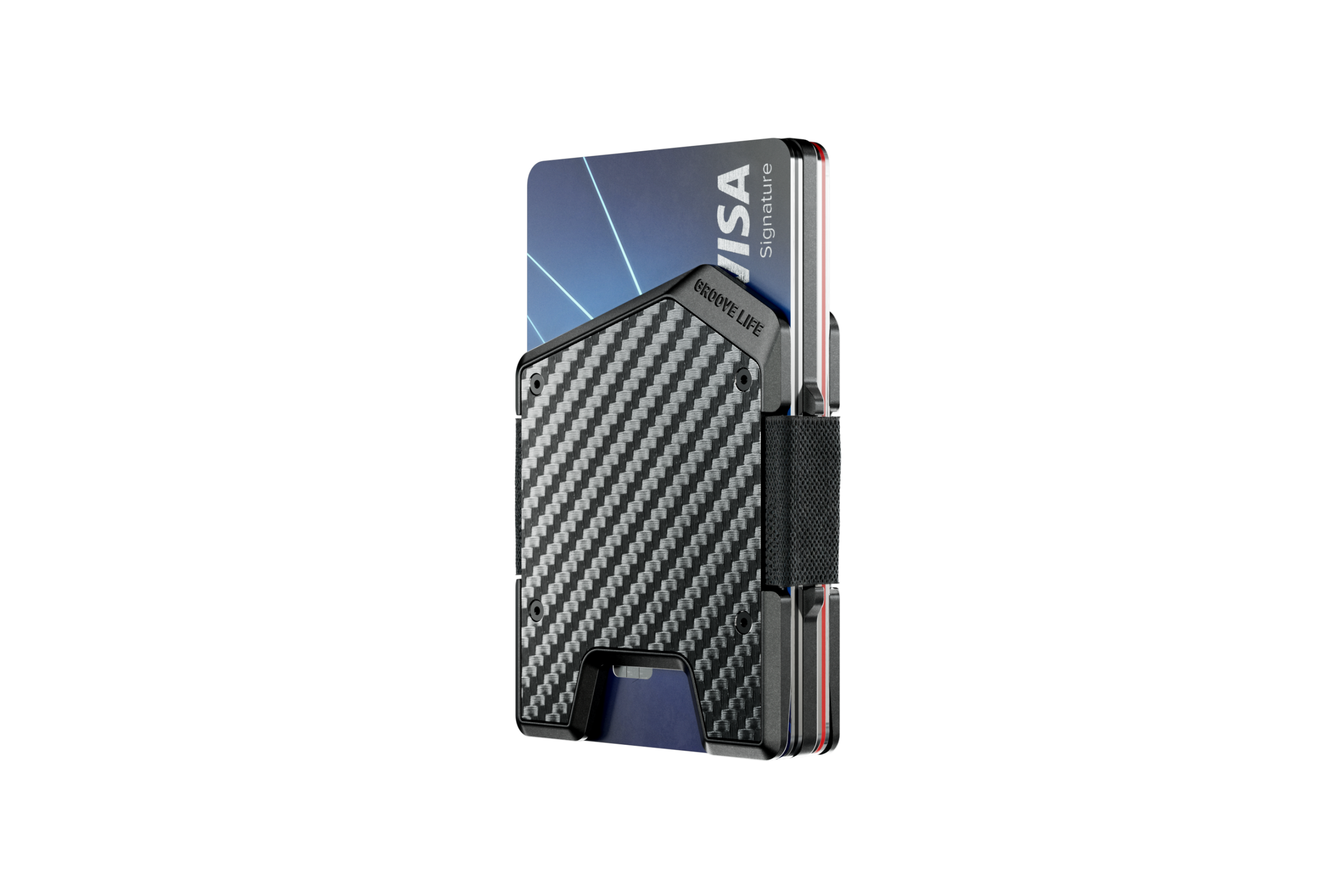 Groove Wallet® Stealth - Carbon Fiber