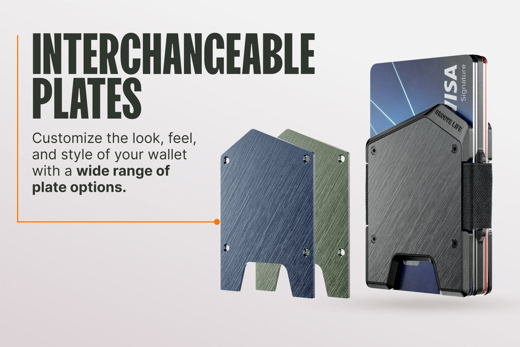 Groove Wallet® Stealth - Gunmetal