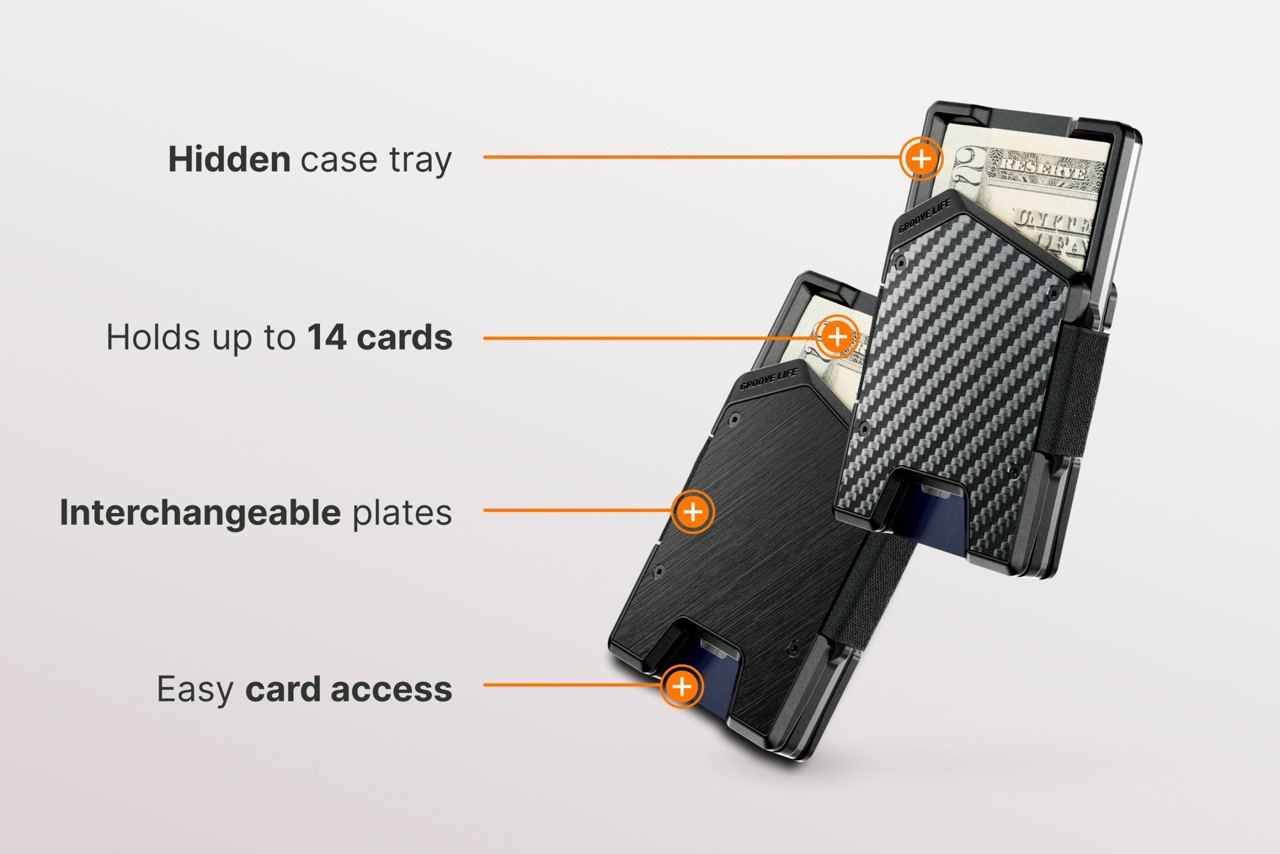 Groove Wallet® Stealth - Abyss Navy
