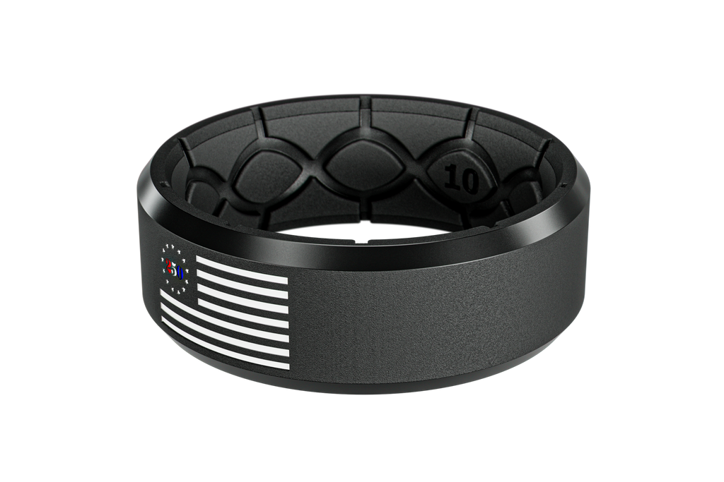 Zeus Edge 250th Flag Ring